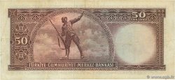 50 Lira TURQUIE 1965 P.175 TB+