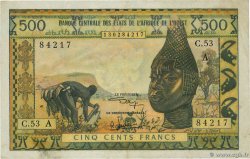 500 Francs ÉTATS DE L