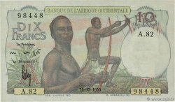 10 Francs AFRIQUE OCCIDENTALE FRANÇAISE (1895-1958) 1954 P.37