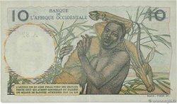 10 Francs AFRIQUE OCCIDENTALE FRANÇAISE (1895-1958) 1954 P.37 TTB+