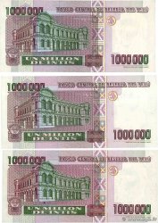 1000000 Intis Lot PERU 1990 P.148 VF+