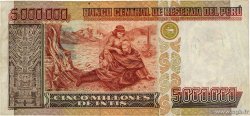 5000000 Intis PÉROU 1990 P.149 TB