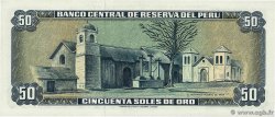 50 Soles de Oro PÉROU 1975 P.107 NEUF