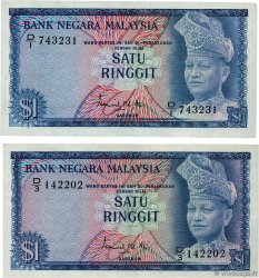 1 Ringitt Lot MALAISIE 1972 P.01 TTB