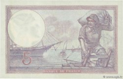 5 Francs FEMME CASQUÉE FRANCE  1923 F.03.07 SPL