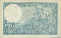 10 Francs MINERVE FRANKREICH  1924 F.06.08 VZ+