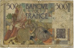 500 Francs CHATEAUBRIAND FRANCE  1946 F.34.05 AB