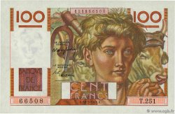 100 Francs JEUNE PAYSAN FRANCE  1948 F.28.19 SUP