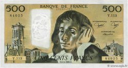 500 Francs PASCAL FRANCE 1980 F.71.21 SUP