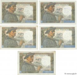 10 Francs MINEUR Lot FRANCE  1949 F.08.21 VF+