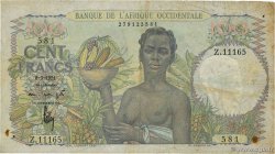 100 Francs AFRIQUE OCCIDENTALE FRANÇAISE (1895-1958) 1951 P.40 B+