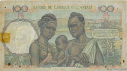 100 Francs AFRIQUE OCCIDENTALE FRANÇAISE (1895-1958) 1951 P.40 B+