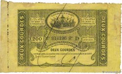 2 Gourdes HAÏTI 1827 P.033 TB