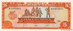 5 Gourdes HAÏTI 1987 P.246 NEUF