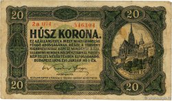 20 Korona HONGRIE 1920 P.061 TB