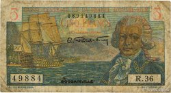 5 Francs Bougainville AFRIQUE ÉQUATORIALE FRANÇAISE  1946 P.20B B+