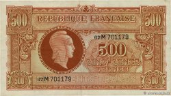 500 Francs MARIANNE fabrication anglaise FRANCE  1945 VF.11.02