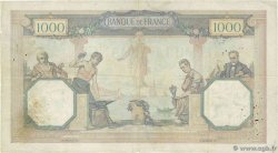 1000 Francs CÉRÈS ET MERCURE FRANCE 1932 F.37.07 B+