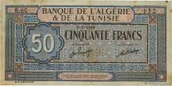 50 Francs TUNESIEN  1949 P.23