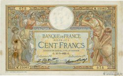 100 Francs LUC OLIVIER MERSON grands cartouches FRANKREICH  1929 F.24.08 SS