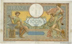 100 Francs LUC OLIVIER MERSON grands cartouches FRANKREICH  1929 F.24.08 SS