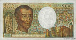 200 Francs MONTESQUIEU FRANCE  1981 F.70.01 TB
