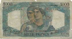 1000 Francs MINERVE ET HERCULE FRANCE  1945 F.41.07 B