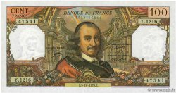 100 Francs CORNEILLE FRANKREICH  1978 F.65.63