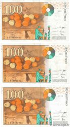 100 Francs CÉZANNE Lot FRANCE 1998 F.74.02 pr.TTB