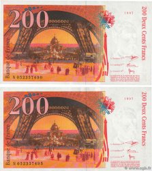 200 Francs EIFFEL Lot FRANCE 1997 F.75.04b TTB+