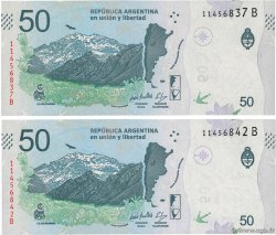 50 Pesos Lot ARGENTINA  2018 P.363 FDC