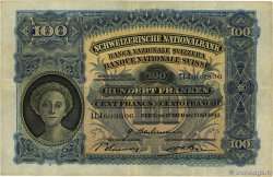 100 Francs SUISSE  1943 P.35p
