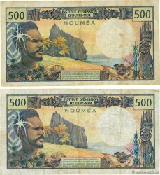 500 Francs Lot NOUVELLE CALÉDONIE  1990 P.60e VG