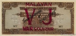 100 dollars MALAYA  1944 P.M08b NEUF