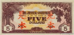 5 Dollars MALAYA  1942 P.M06C UNC