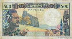 500 Francs TAHITI  1985 P.25d S