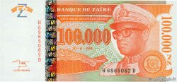 100000 Nouveaux Zaïres ZAIRE  1996 P.77a UNC