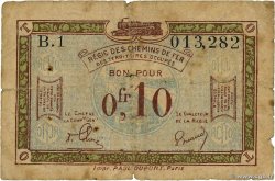 10 Centimes FRANCE régionalisme et divers 1923 JP.135.02 B