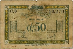 50 Centimes FRANCE régionalisme et divers 1923 JP.135.04 pr.TB