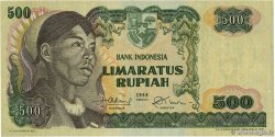500 Rupiah INDONESIA  1968 P.109a q.SPL