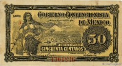 50 Centavos MEXICO Toluca 1915 PS.0882 MBC