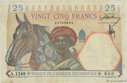 25 Francs FRENCH WEST AFRICA (1895-1958)  1936 P.22