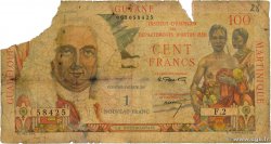 1 NF sur 100 Francs La Bourdonnais FRENCH ANTILLES  1960 P.01 q.B