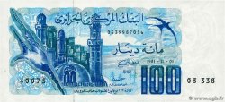 100 Dinars ALGÉRIE  1981 P.131a