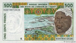 500 Francs ESTADOS DEL OESTE AFRICANO  2002 P.710Km