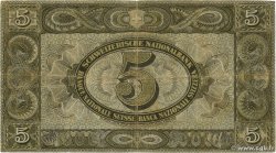 5 Francs SUISSE 1921 P.11e TB