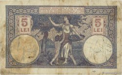 5 Lei ROUMANIE 1914 P.019a TB