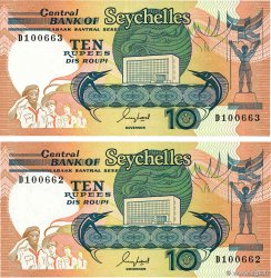 50 Rupees Lot SEYCHELLES  1989 P.34 BC