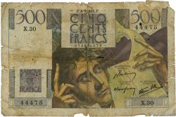 500 Francs CHATEAUBRIAND FRANCIA  1945 F.34.02 MC