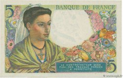 5 Francs BERGER FRANCE 1943 F.05.03 SUP